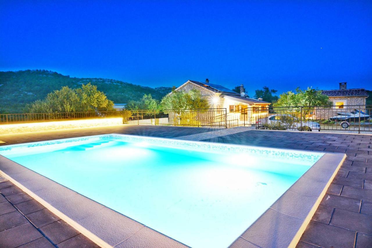 Stone House Vodice Villa Bagian luar foto