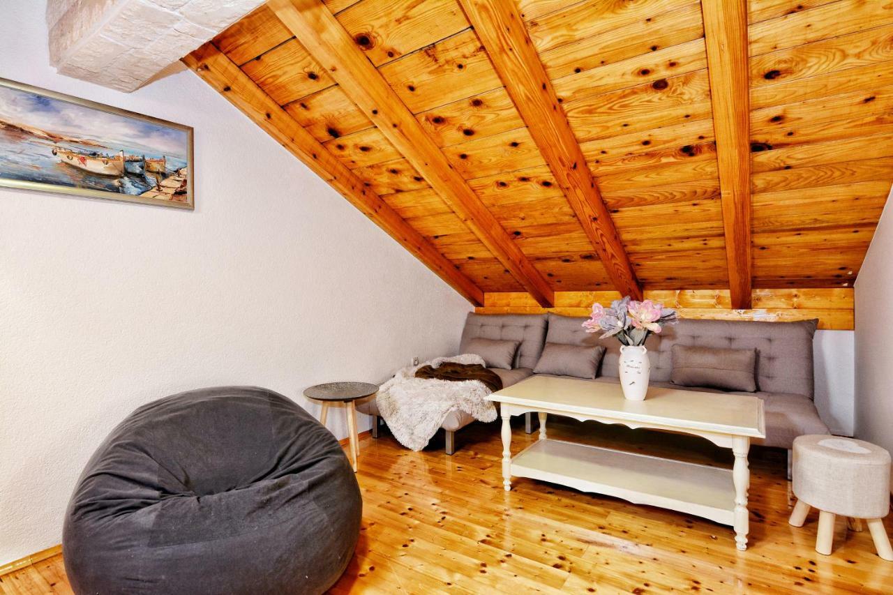 Stone House Vodice Villa Bagian luar foto