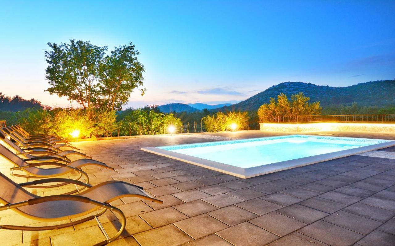 Stone House Vodice Villa Bagian luar foto